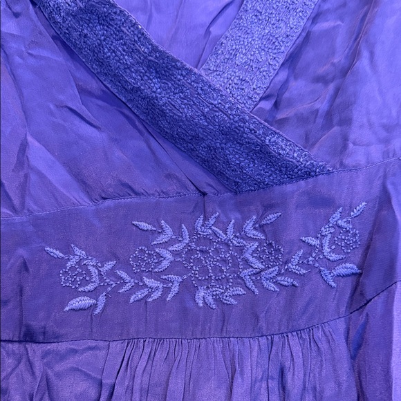 Maeve dark bright purple Women's Blouse - Picture 3 of 5